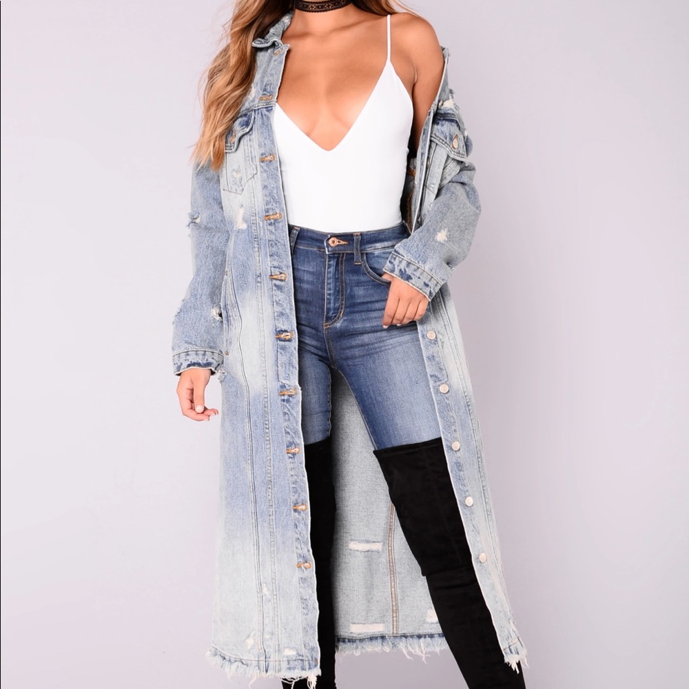 Brand New Fashion Nova Denim Jacket! 🥳